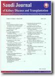 Saudi Journal Of Kidney Diseases And Transplantation