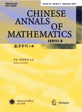 Chinese Annals of Mathematics,Series B
